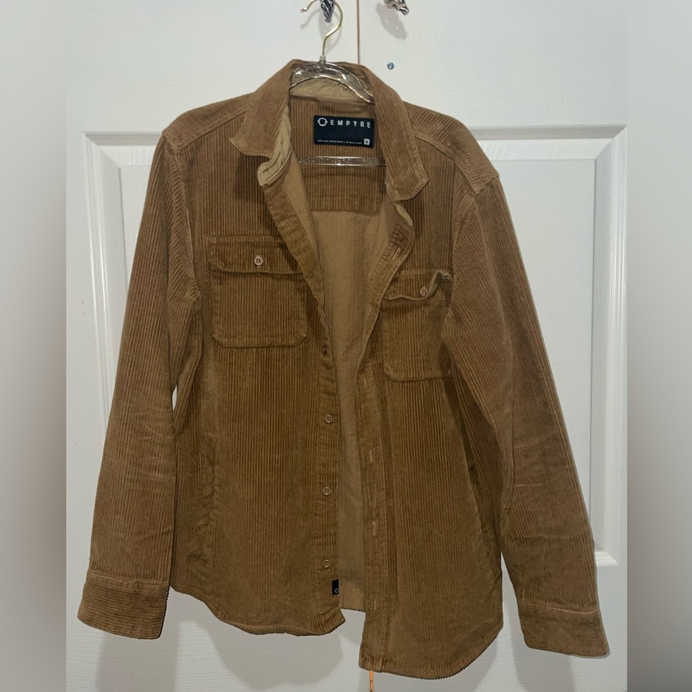 Empyre corduroy button down jacket